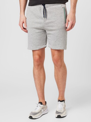 Trendyol Normální Kalhoty – šedá: přední strana