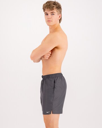 Nike Swim Athletic Swim Trunks in Grey