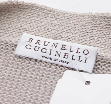 Brunello Cucinelli Pullover / Strickjacke L in Braun
