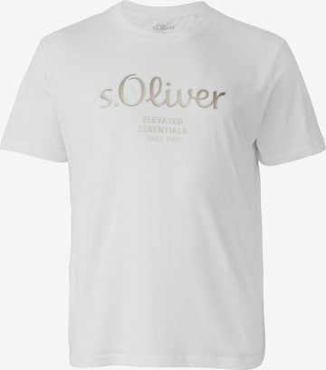 s.Oliver Shirt in Weiß: Vorderseite