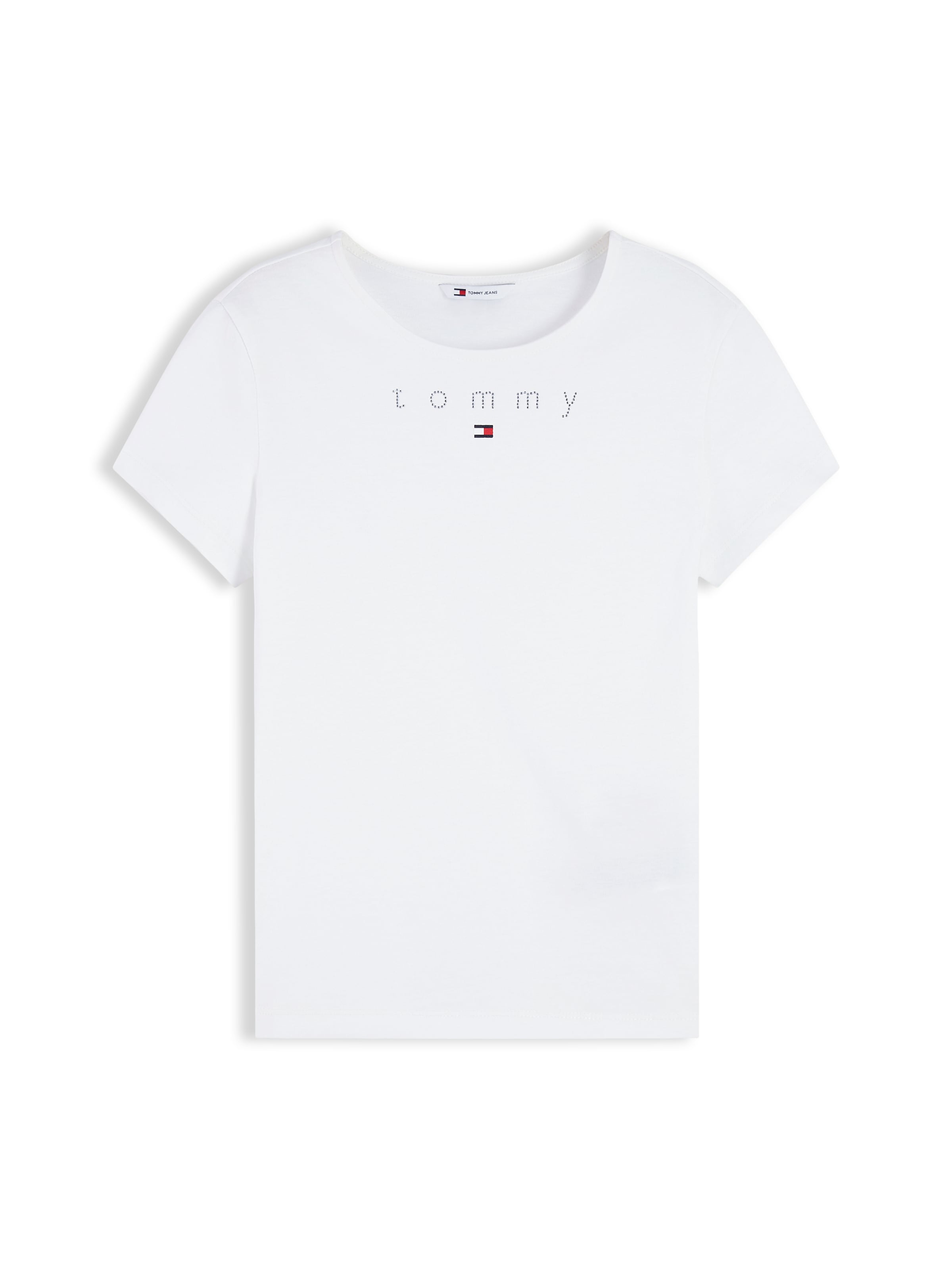 Tommy Jeans - Camiseta en blanco: frente