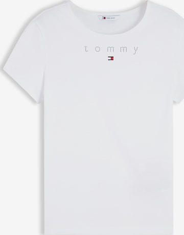 Tommy Jeans - Camiseta en blanco: frente