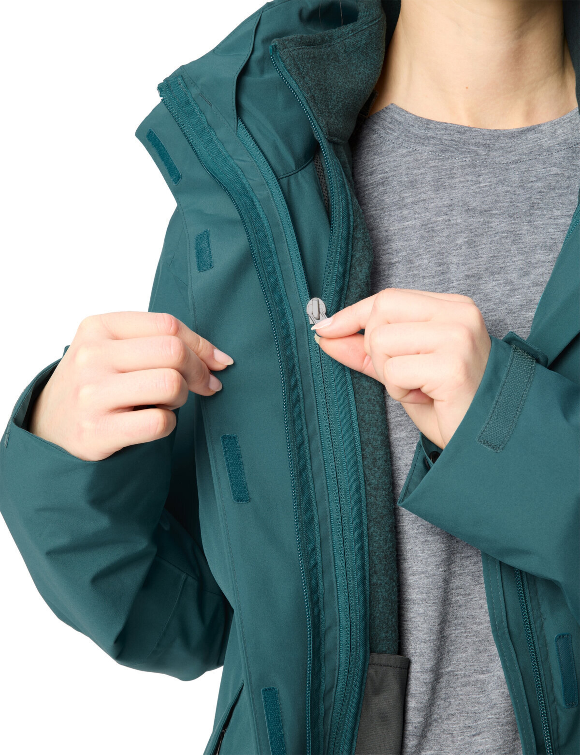 VAUDE Outdoorjacke 'Rosemoor II' in Grün