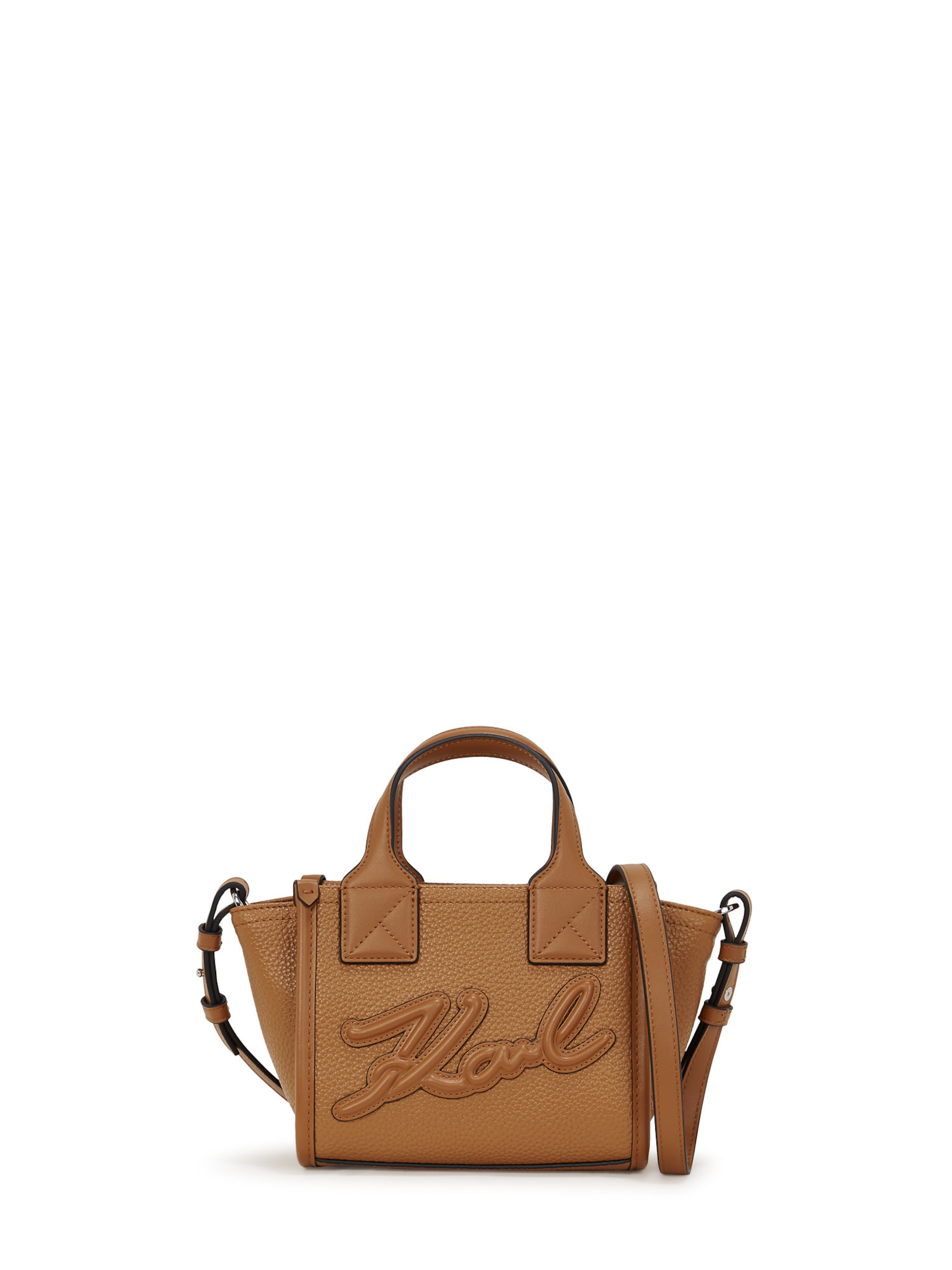 Karl Lagerfeld Handbag in Brown: front