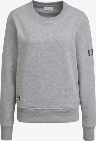 Cotton Candy Sweatshirt 'YAKIRA' in Grey: front