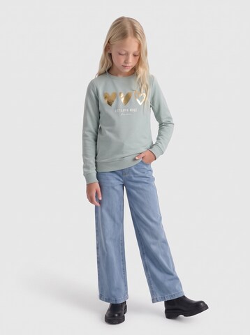 ONLY GIRLS Sweatshirt in Green