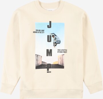 STACCATO Sweatshirt in Beige: voorkant