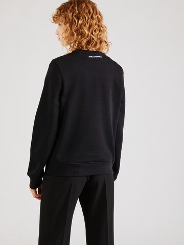 Karl Lagerfeld Sweatshirt 'Ikonik 2.0' in Zwart