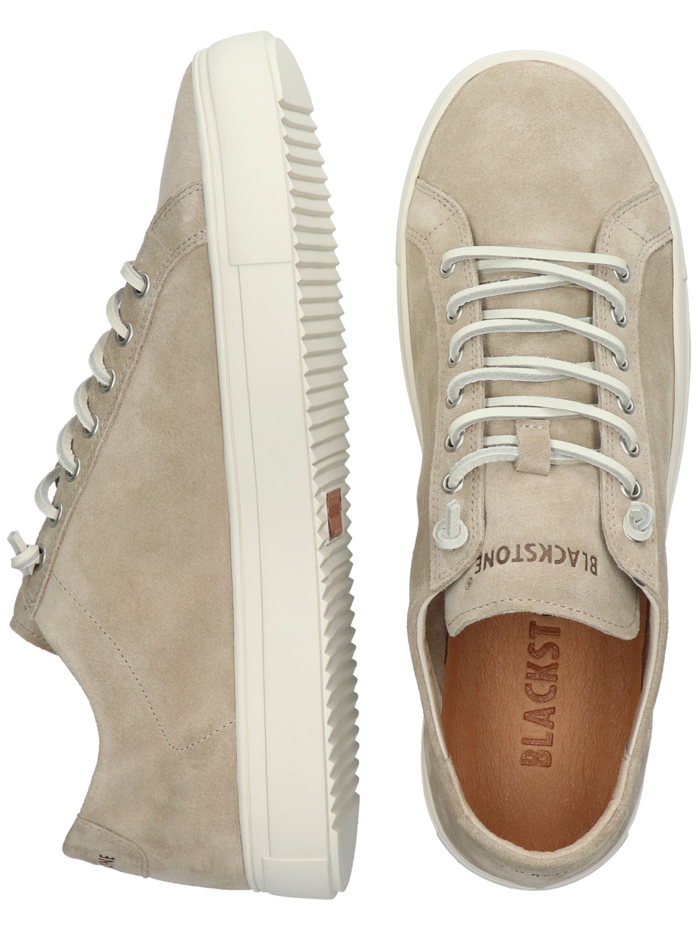 BLACKSTONE - Sapatilhas baixas 'Morgan' em bege