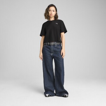 T-shirt 'Wardrobe Ess' PUMA en noir