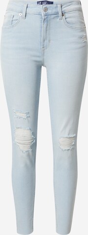 GAP Skinny Jeansy w kolorze niebieski: przód