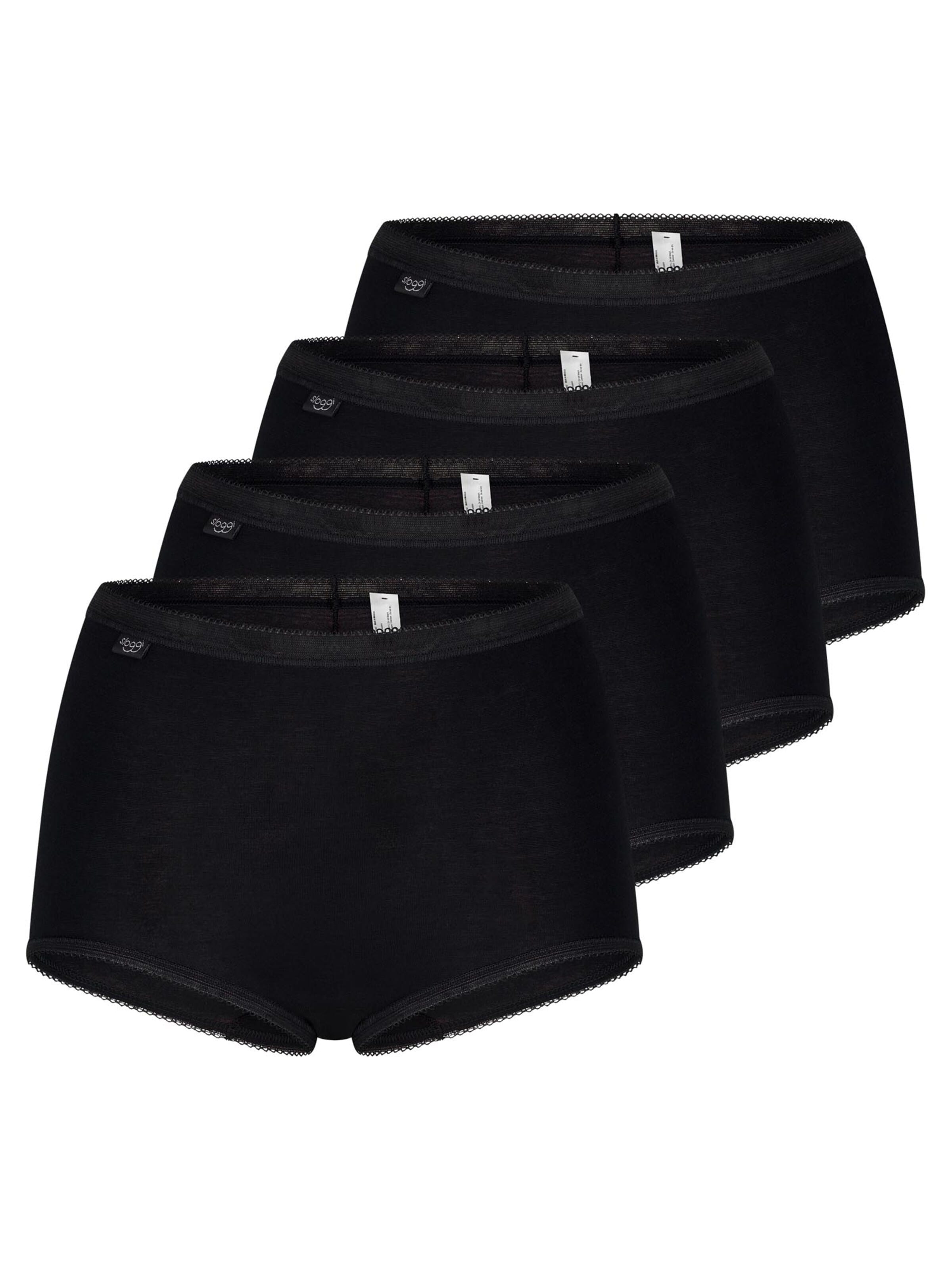SLOGGI Slip 'Basic+' in Zwart: voorkant