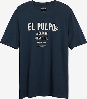 s.Oliver Shirt in Blue: front