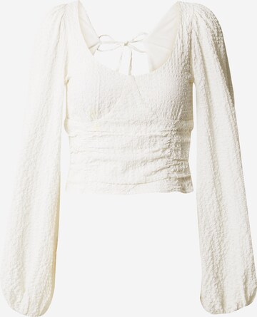 NLY by Nelly - Blusa em branco: frente