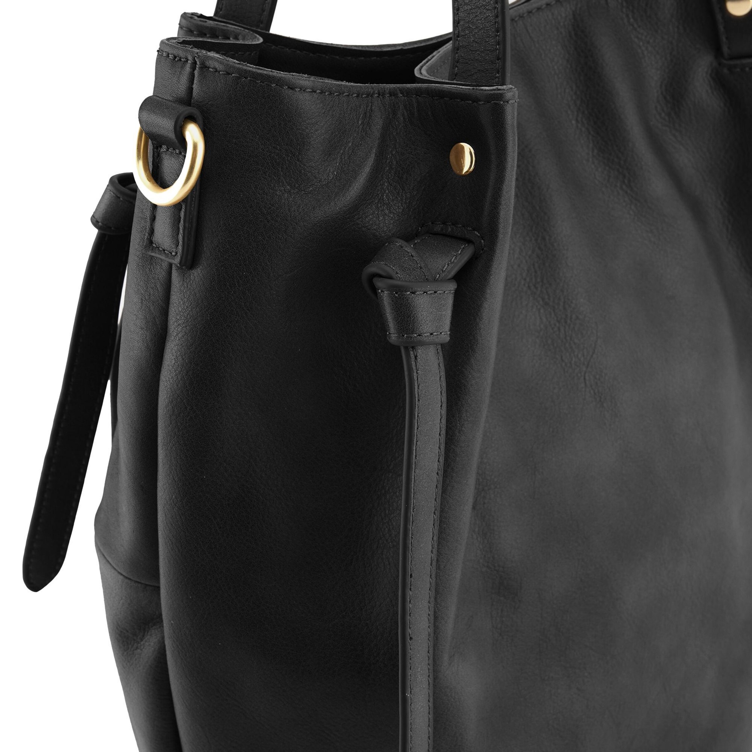 Borsa a spalla 'Just Easy' di FREDsBRUDER in nero