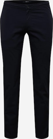 BRAX Slimfit Chino 'C-Tech' in Blauw: voorkant