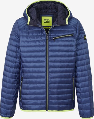 S4 Jackets Jacke in rauchblau / neongrün, Produktansicht