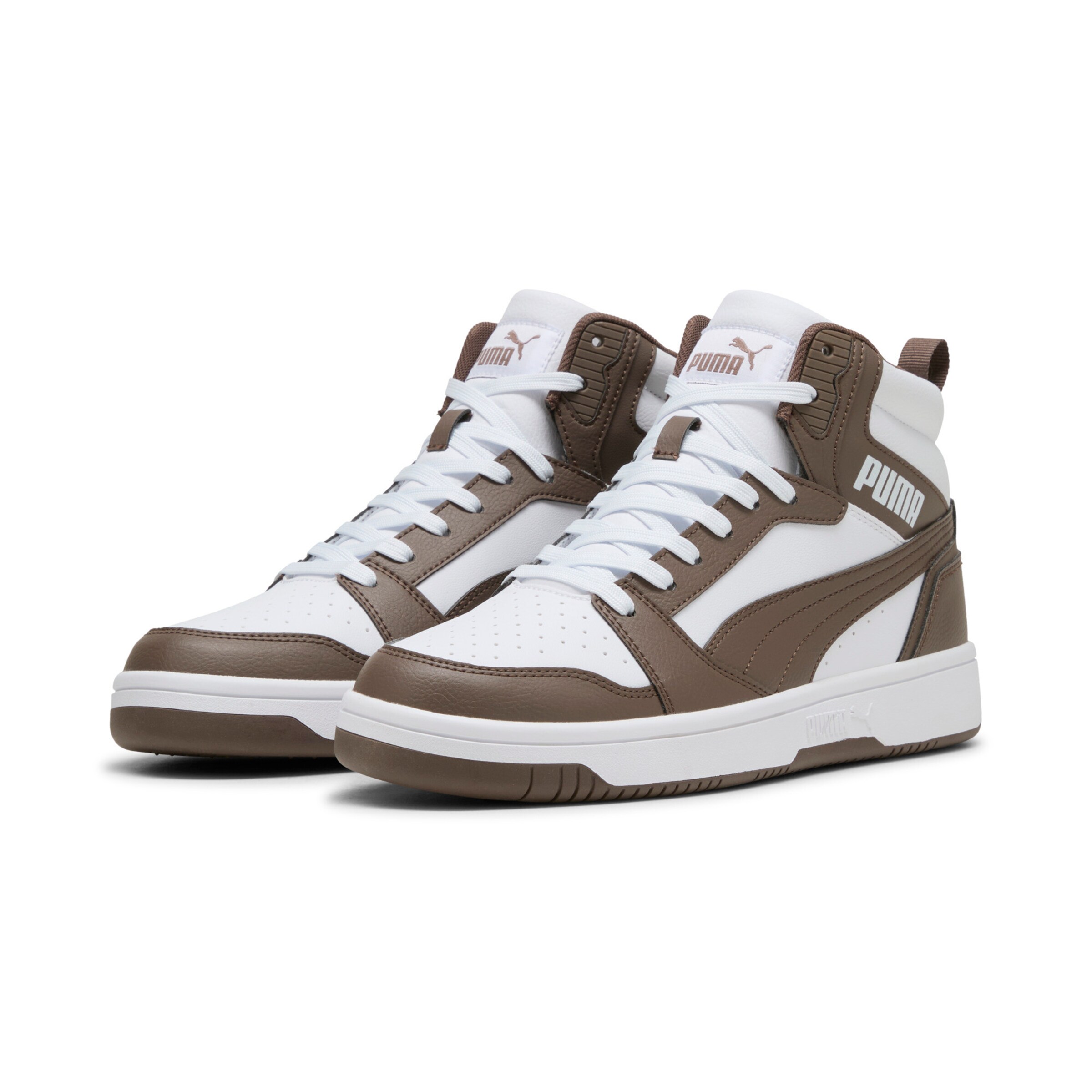 PUMA High-Top Sneakers 'Rebound V6' in Brown