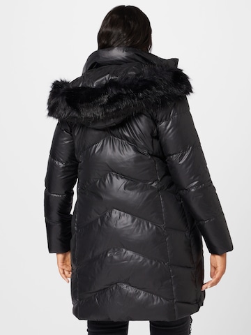 Palton de iarnă de la Calvin Klein Curve pe negru