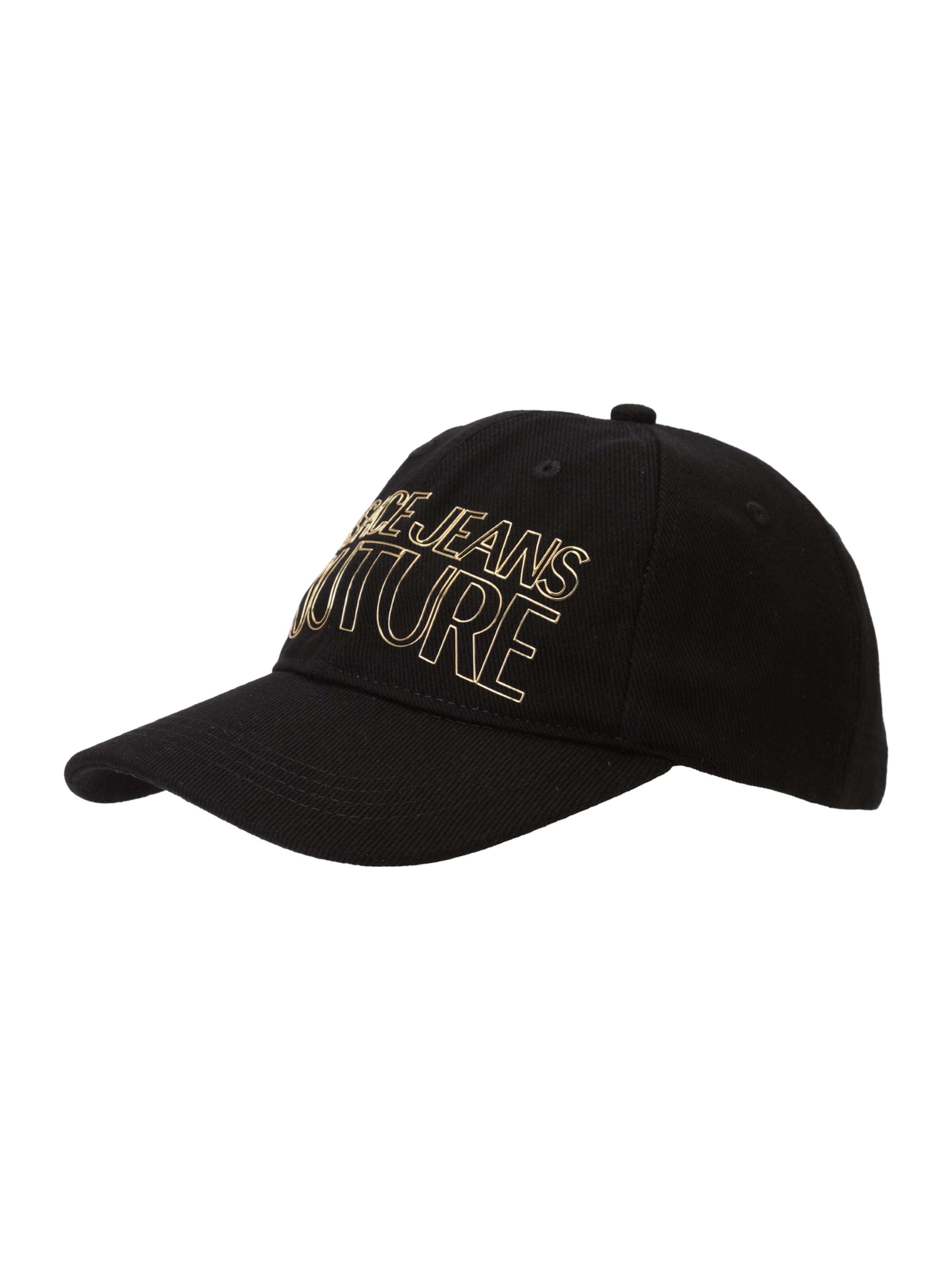Casquette Versace Jeans Couture en noir : devant