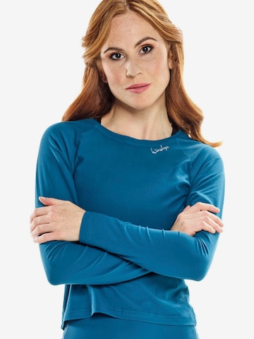 Winshape Toiminnallinen paita 'AET119LS' värissä sininen: edessä