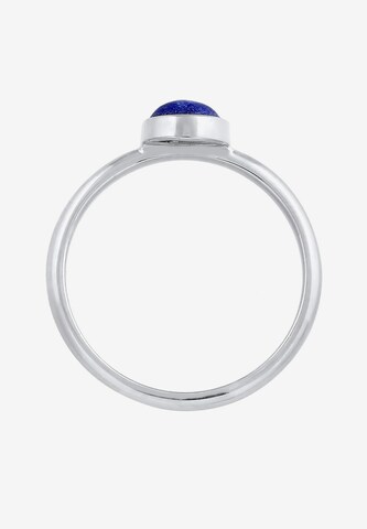 ELLI PREMIUM Ring Edelstein Ring in Blau