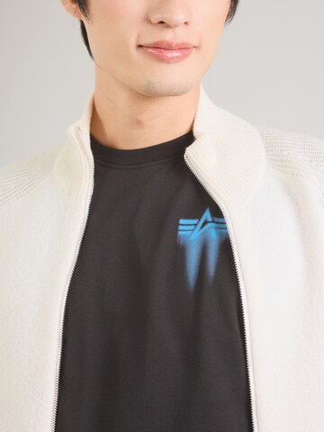 ALPHA INDUSTRIES T-Shirt in Schwarz