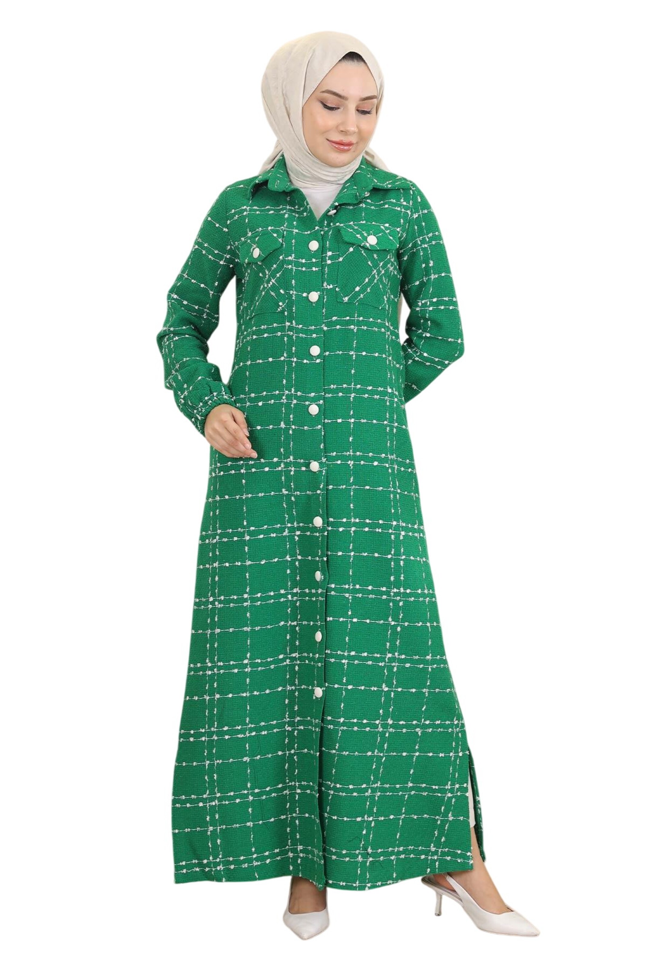 MODAMIHRAM Between-seasons coat in Green