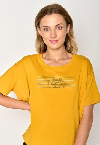 GREENBOMB Shirt in Geel
