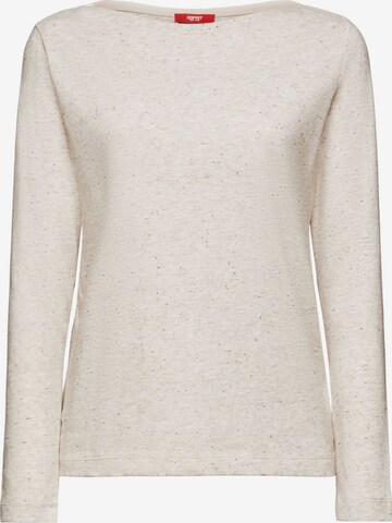 T-shirt ESPRIT en beige : devant