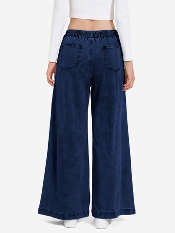 Imily Bela Wide leg Τζιν σε μπλε