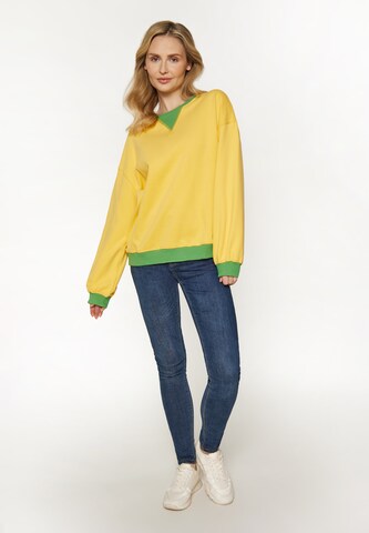 usha BLUE LABEL - Sweatshirt em amarelo