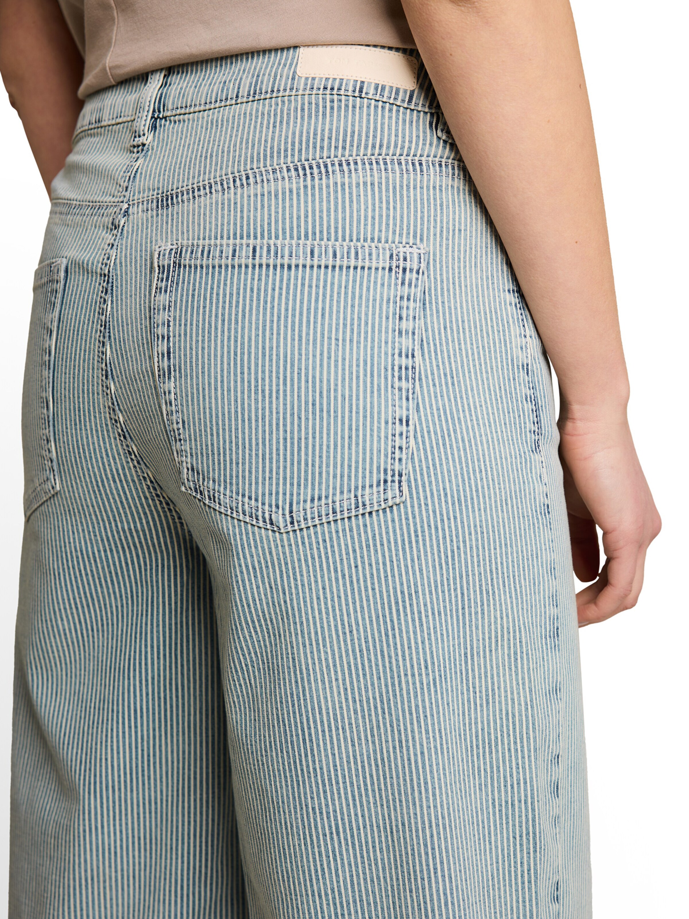Wide Leg Jean 'NELMA' TOM TAILOR en bleu