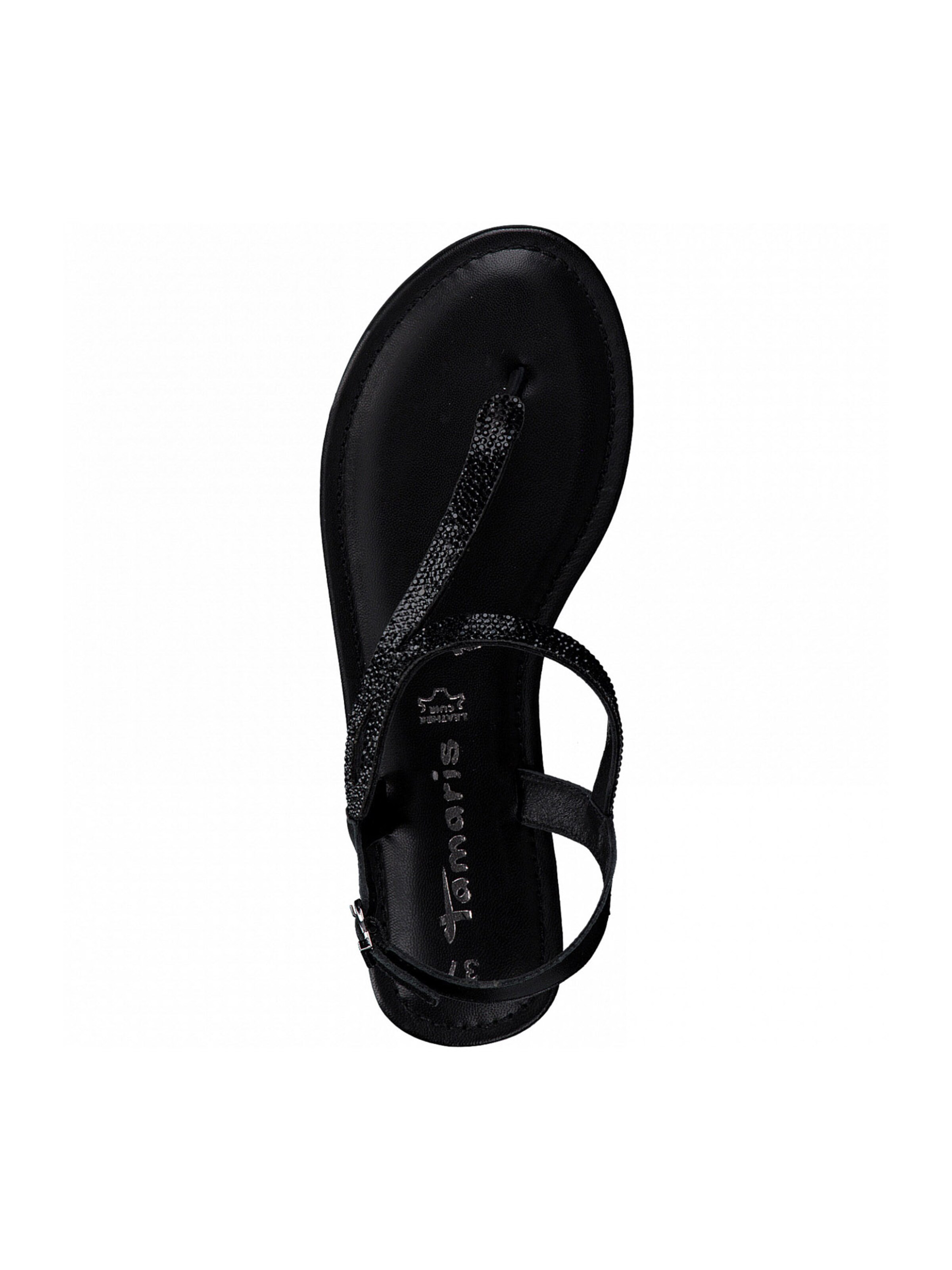 Tamaris Strap Sandals in Black