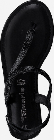 TAMARIS Strap Sandals in Black