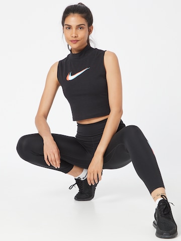 Nike Sportswear Top in Schwarz
