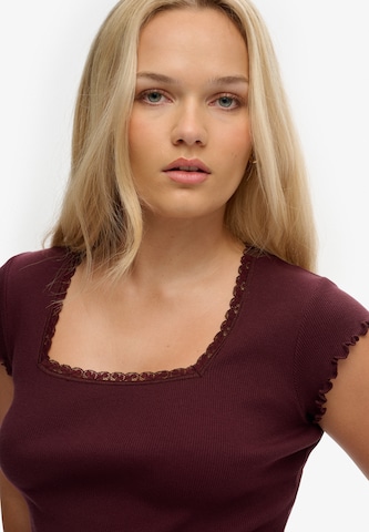 Superdry & Co Shirt 'Athletic Essentials' in Rood