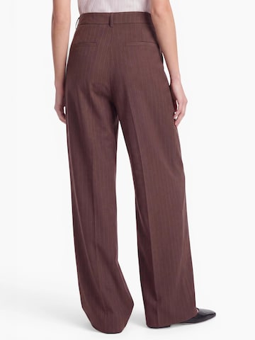 millane Wide Leg Hose in Braun