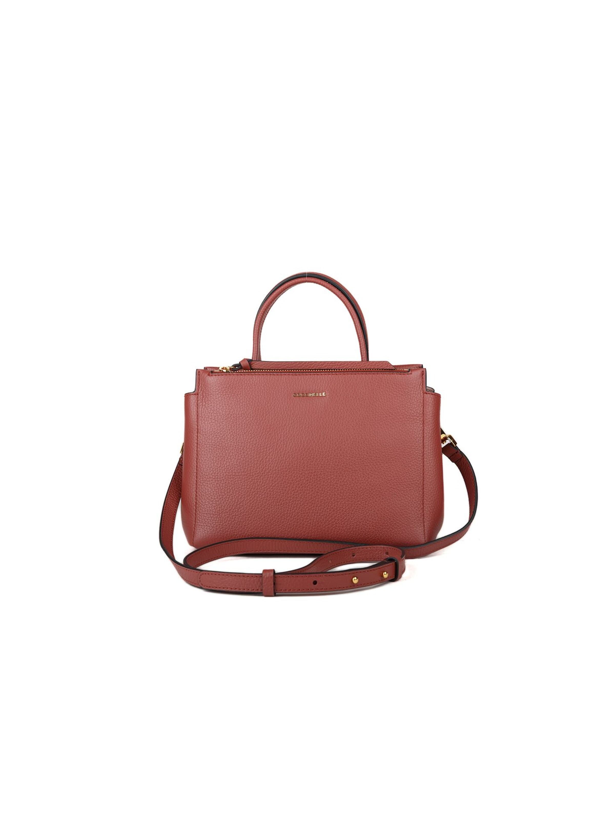 Sacs à main 'Arlettis Handbag Grained Leather' Coccinelle en rouge