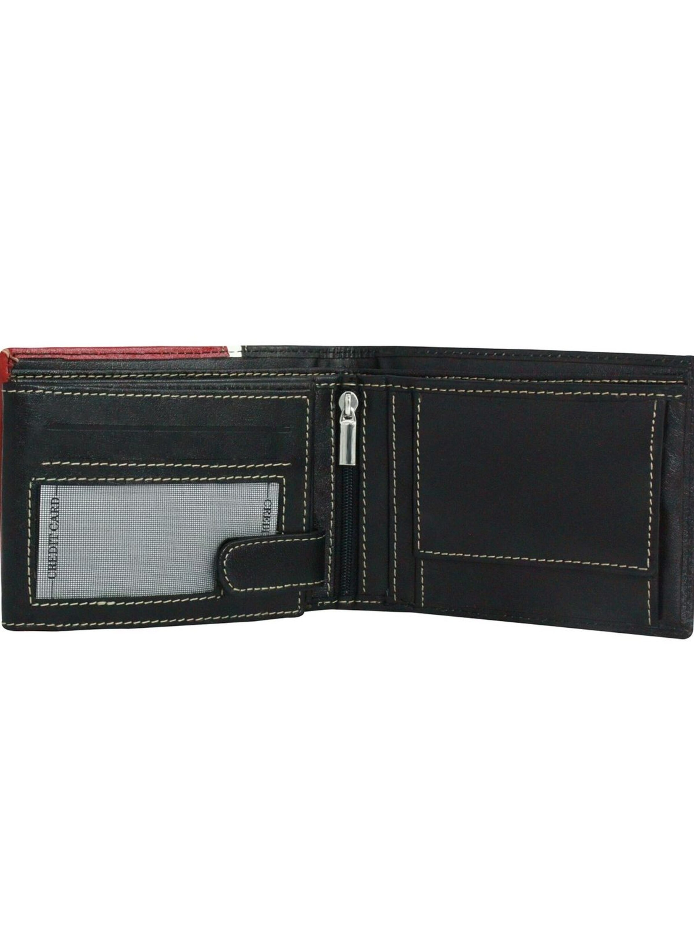 DrachenLeder - Cartera en negro