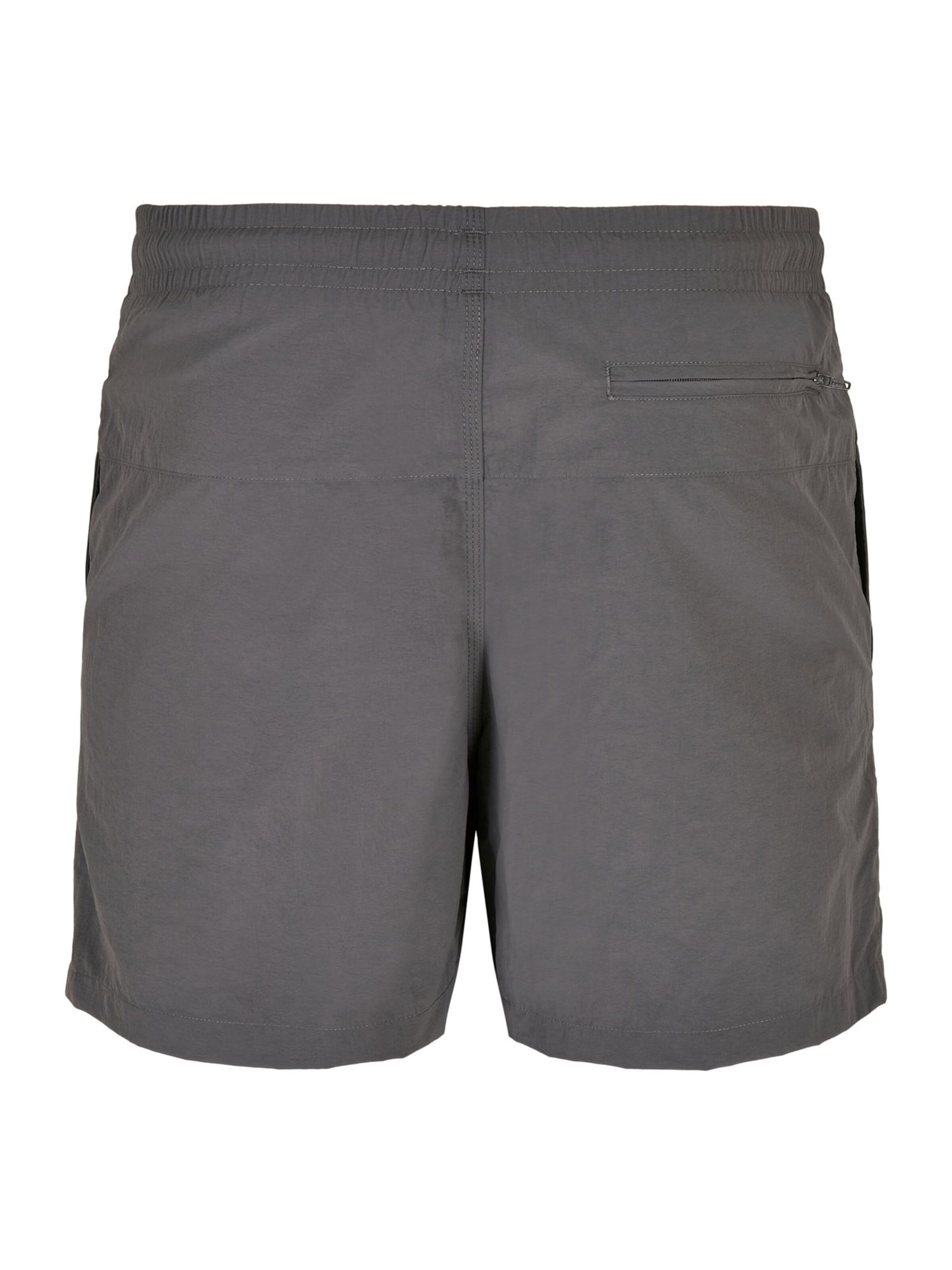 Männer Große Größen Urban Classics Badeshorts in Dunkelgrau - WF28009 Männer Große Größen Urban Classics Badeshorts in Dunkelgrau - WF28009
