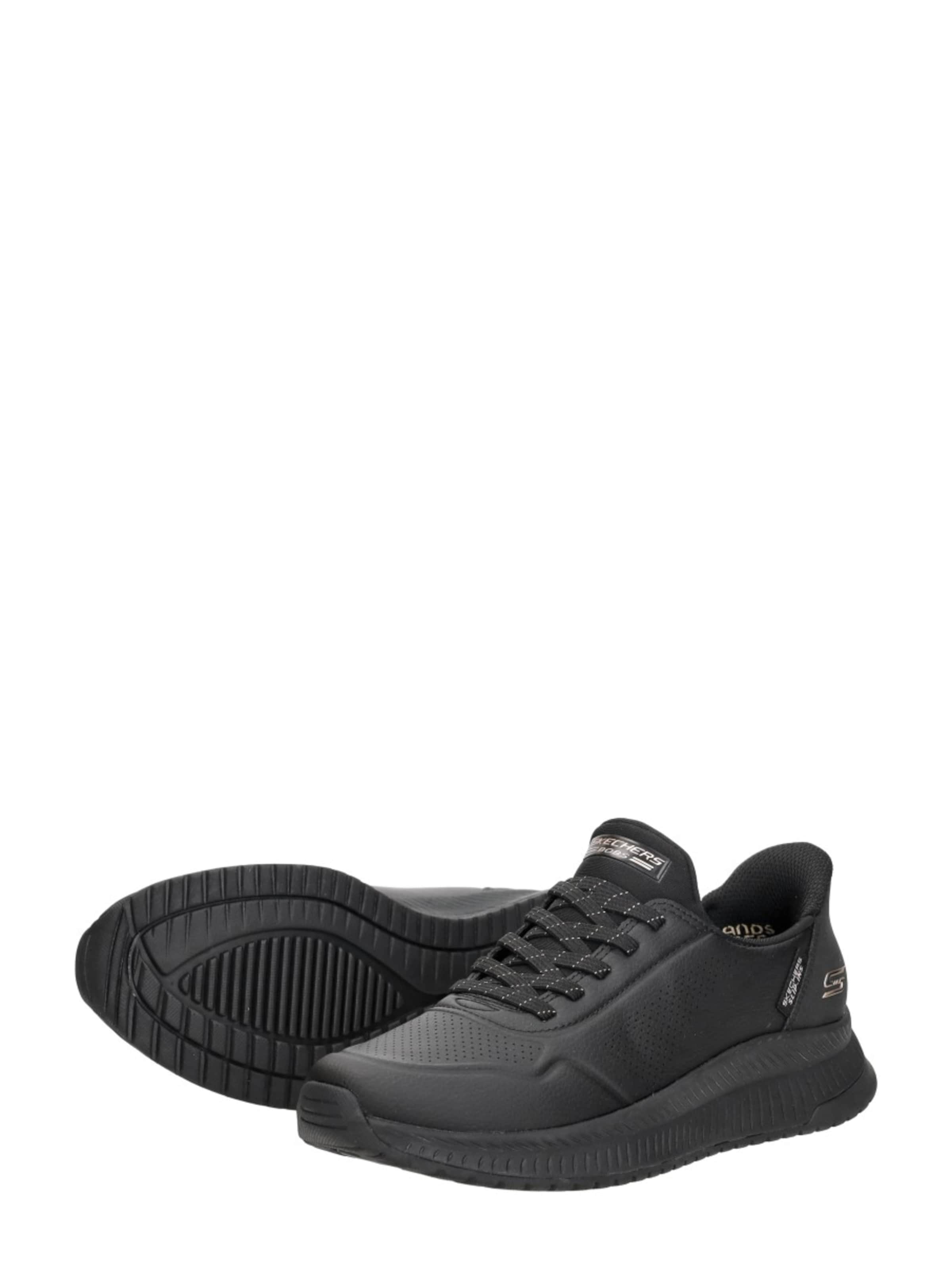 SKECHERS Sneakers laag 'Slip-Ins: Bobs Squad 4 - Key Look' in Zwart