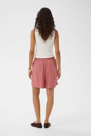 Loosefit Pantalon 'SLAria' SOAKED IN LUXURY en rose