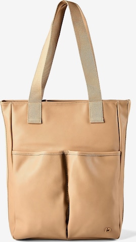 Shopper 'Jelena' di TOM TAILOR DENIM in beige: frontale