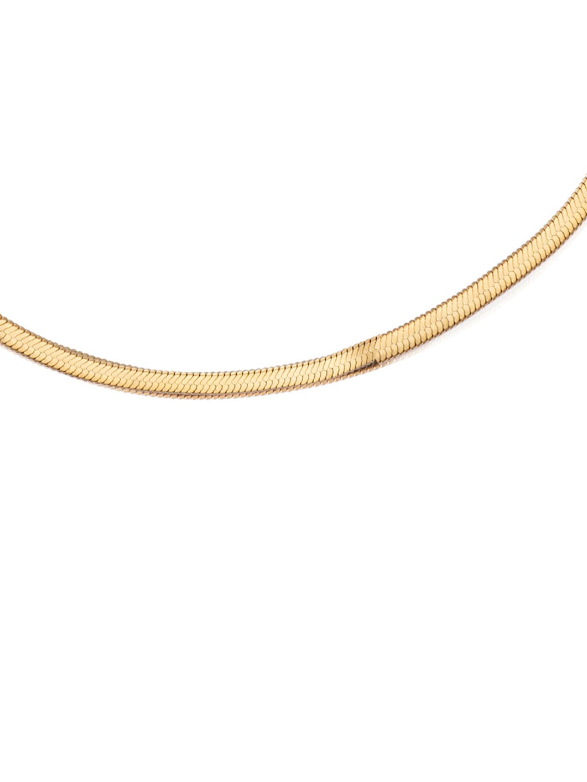Cala Rose Necklace 'SLEEK SNAKE' in Gold
