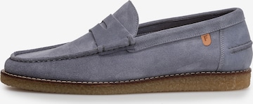 Mocassin 'De Krepper 01' Floris van Bommel en bleu : devant