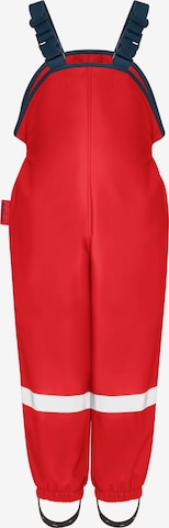 PLAYSHOES Weatherproof pants in Red: front