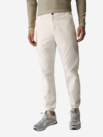 BOGNER Slimfit Hose 'Carlo' in Weiß: Vorderseite
