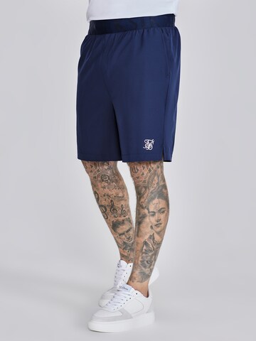 SikSilk Regular Pants in Blue