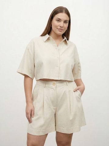 CITA MAASS Blouse in Beige: front